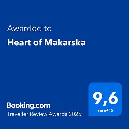 Heart Of Makarska Lejlighed Eksteriør billede